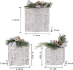 Verlichte kerstcadeau dozen