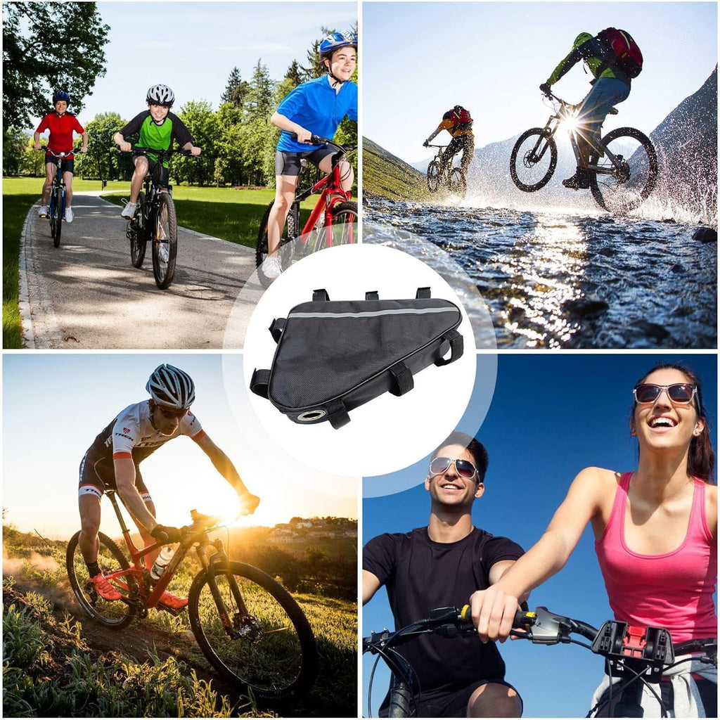 Elektrische fiets driehoekige batterijtas