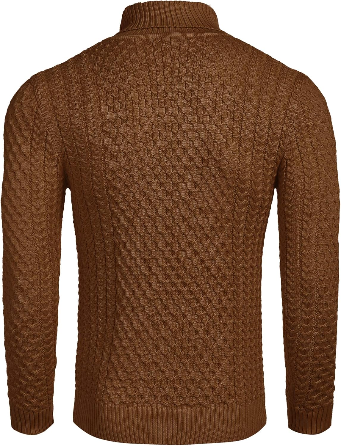 Casual gebreide heren coltrui