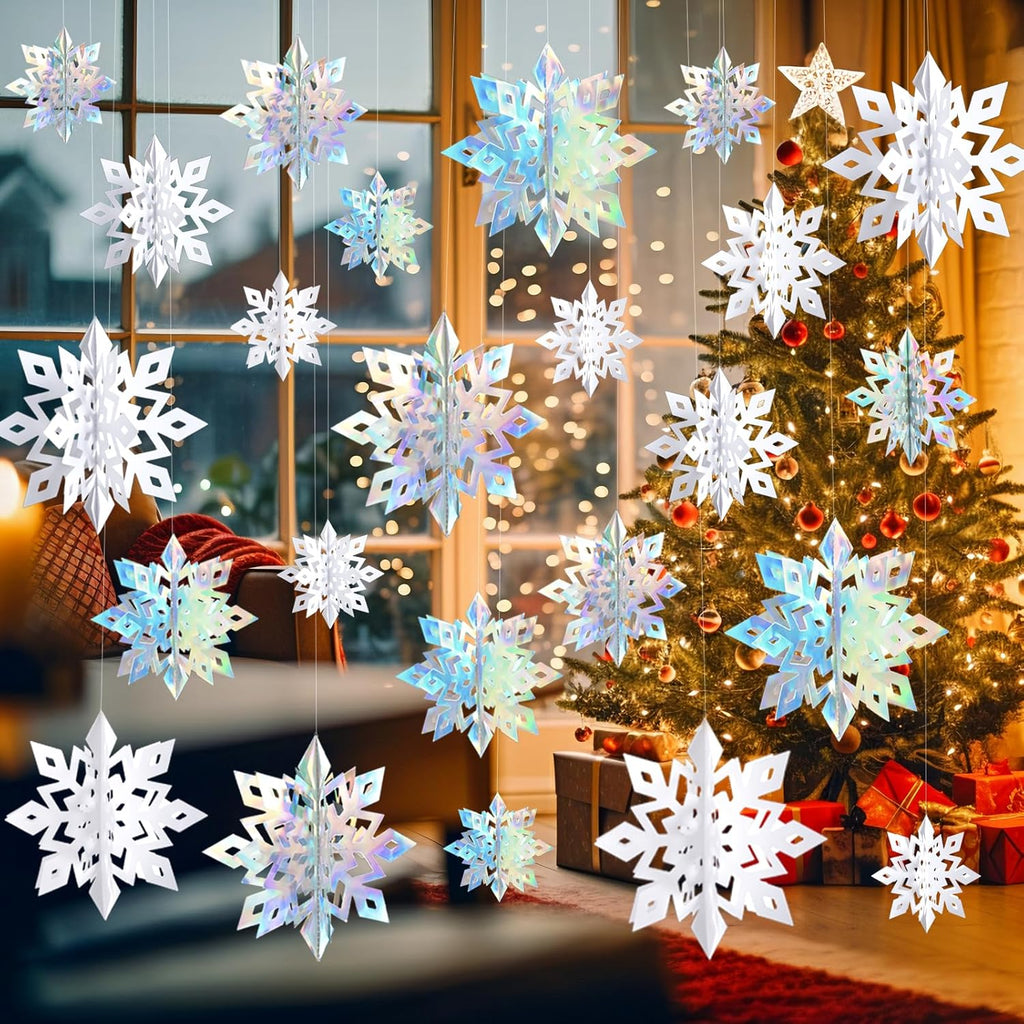 Sneeuwvlok kerstdecoratie