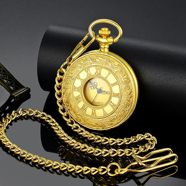 Tijdloze vintage zakhorloge