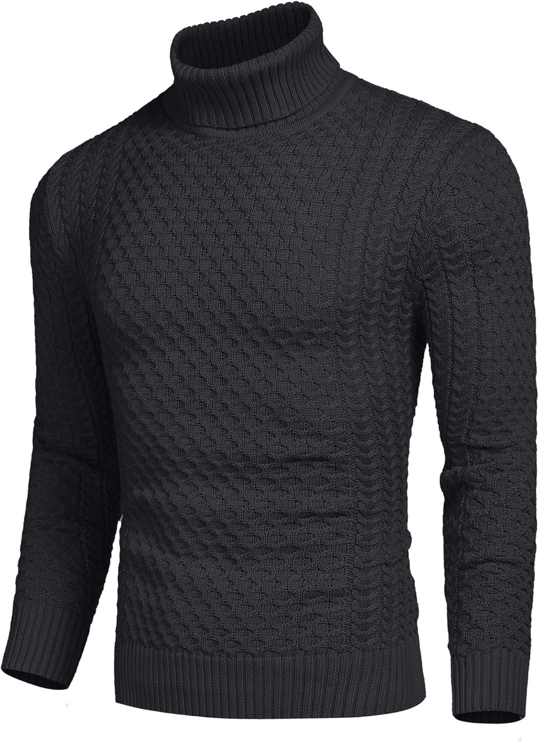 Casual gebreide heren coltrui