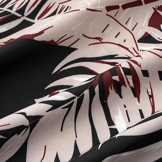 Zomerkleed met V-hals en ruche mouwen — afbeelding 21