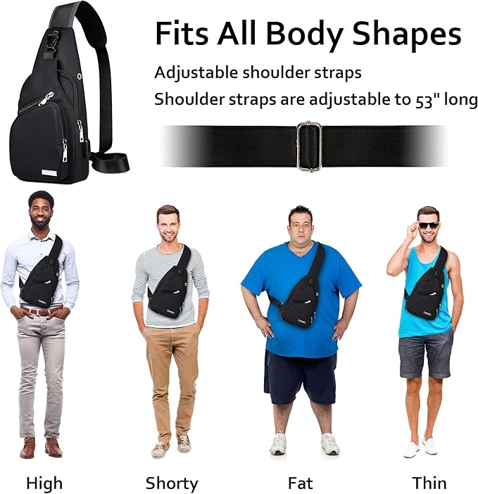 Multifunctionele sling bag