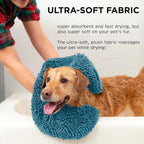 Sneldrogende microvezeldoek voor honden