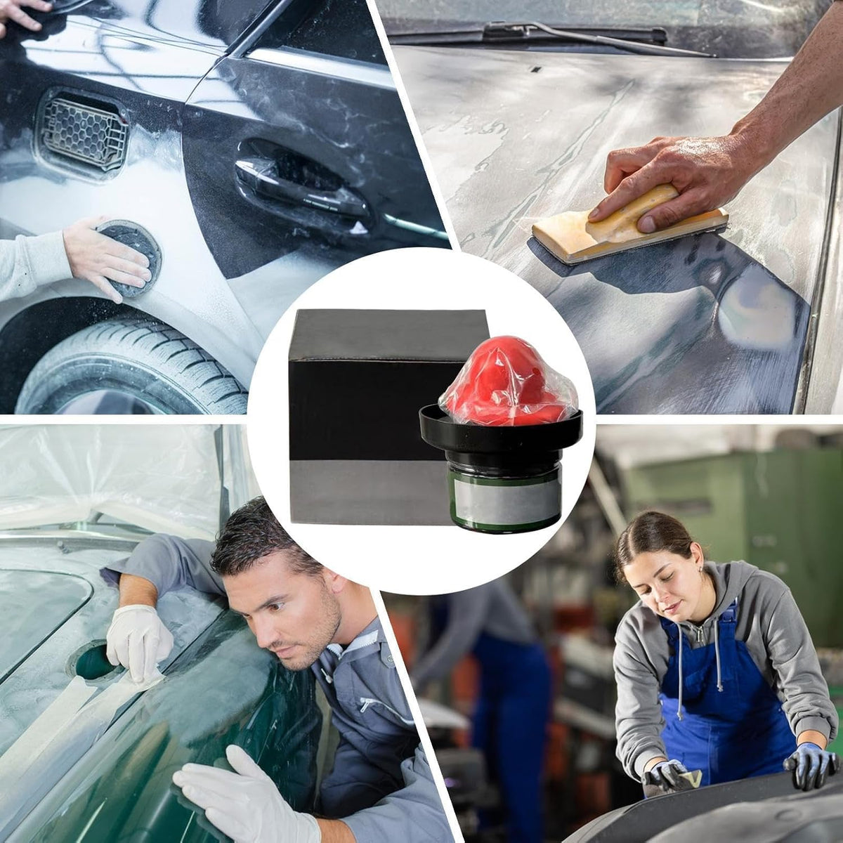 Droog gids coating poeder voor auto verfafwerking