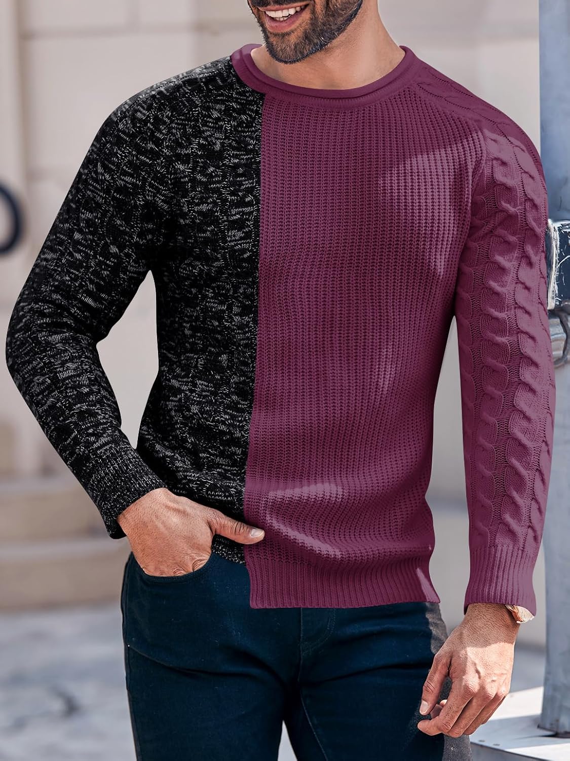 Stoere heren sweater – Noor