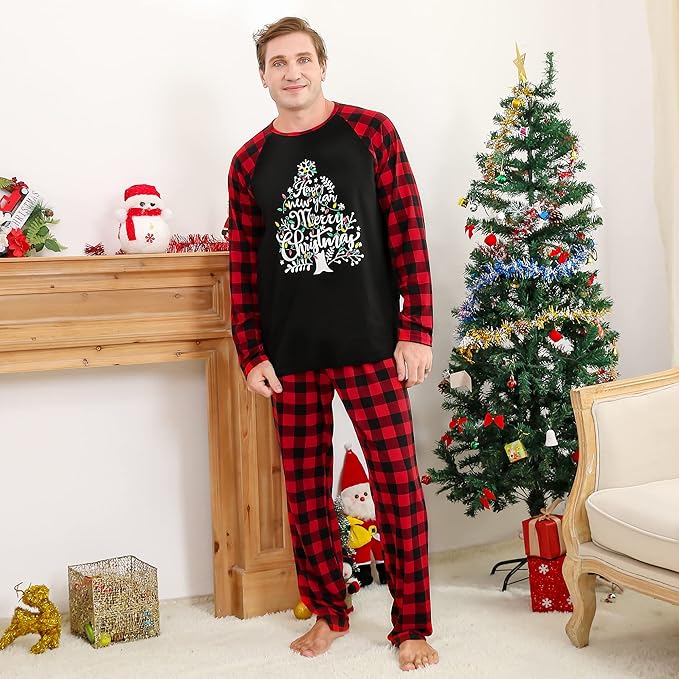 Matching kerst pyjama set