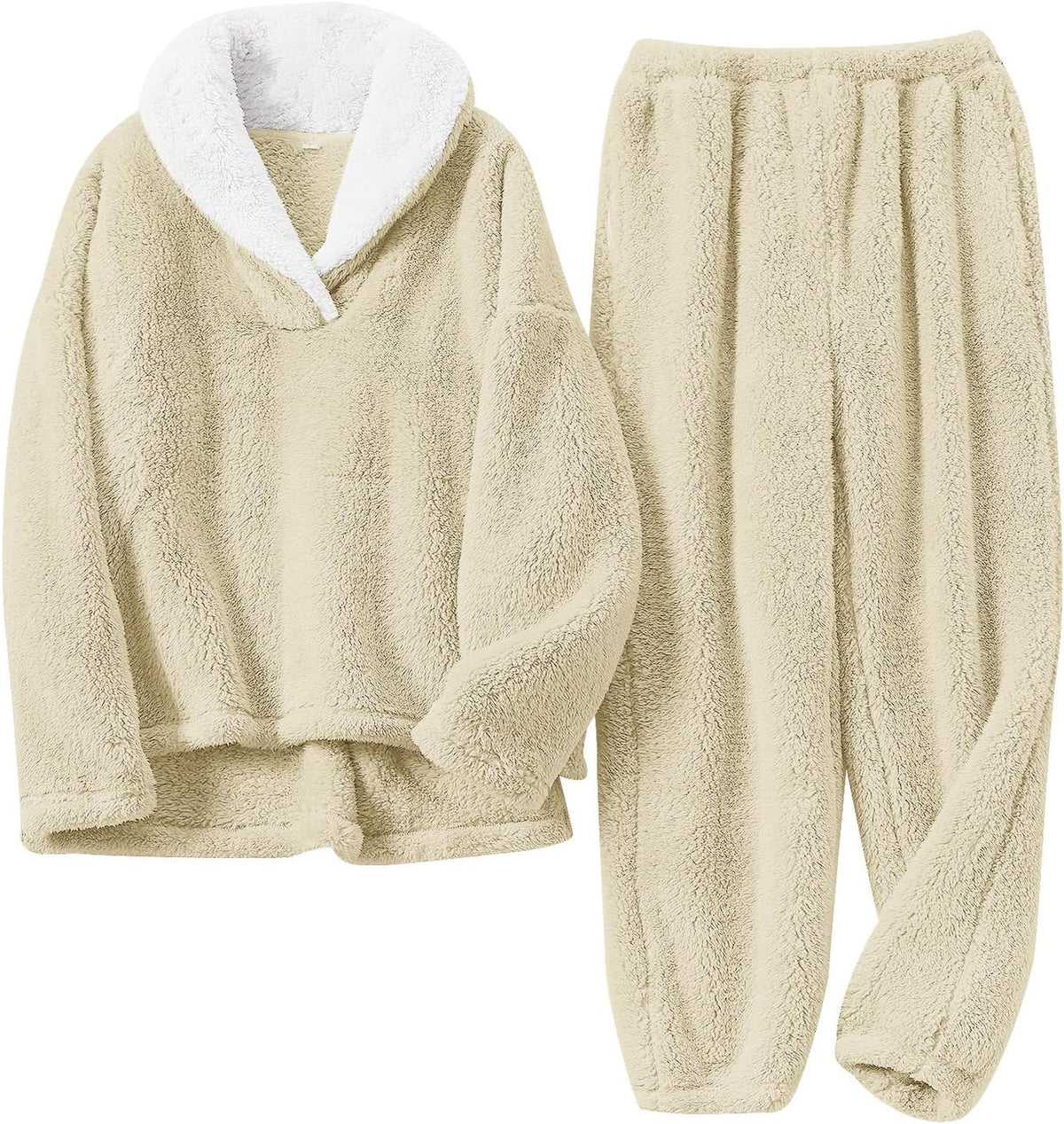 Fluffy Pyjama Set voor Dames