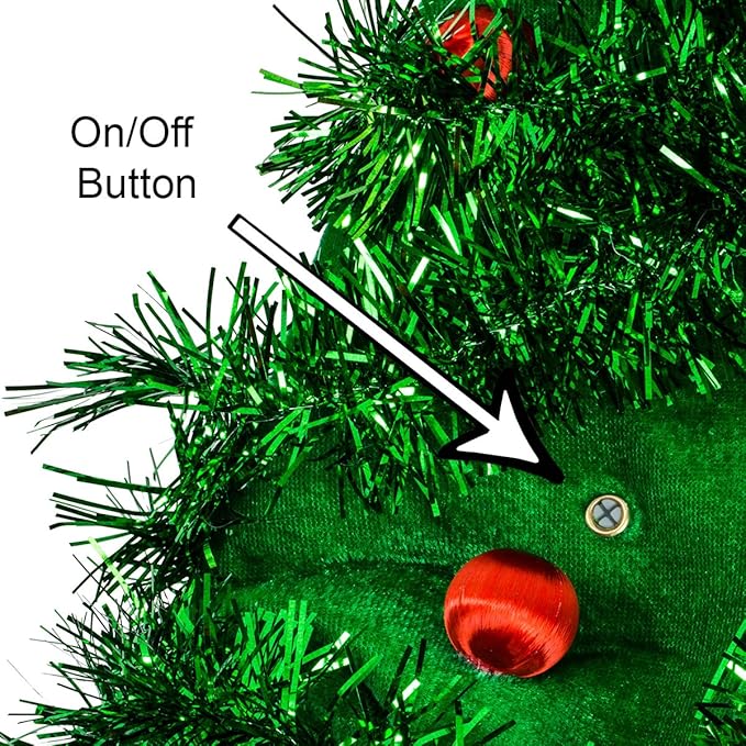 Kerstboom verlichte muts