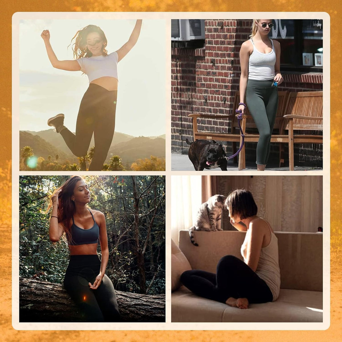 LuxeFit high-waisted leggings