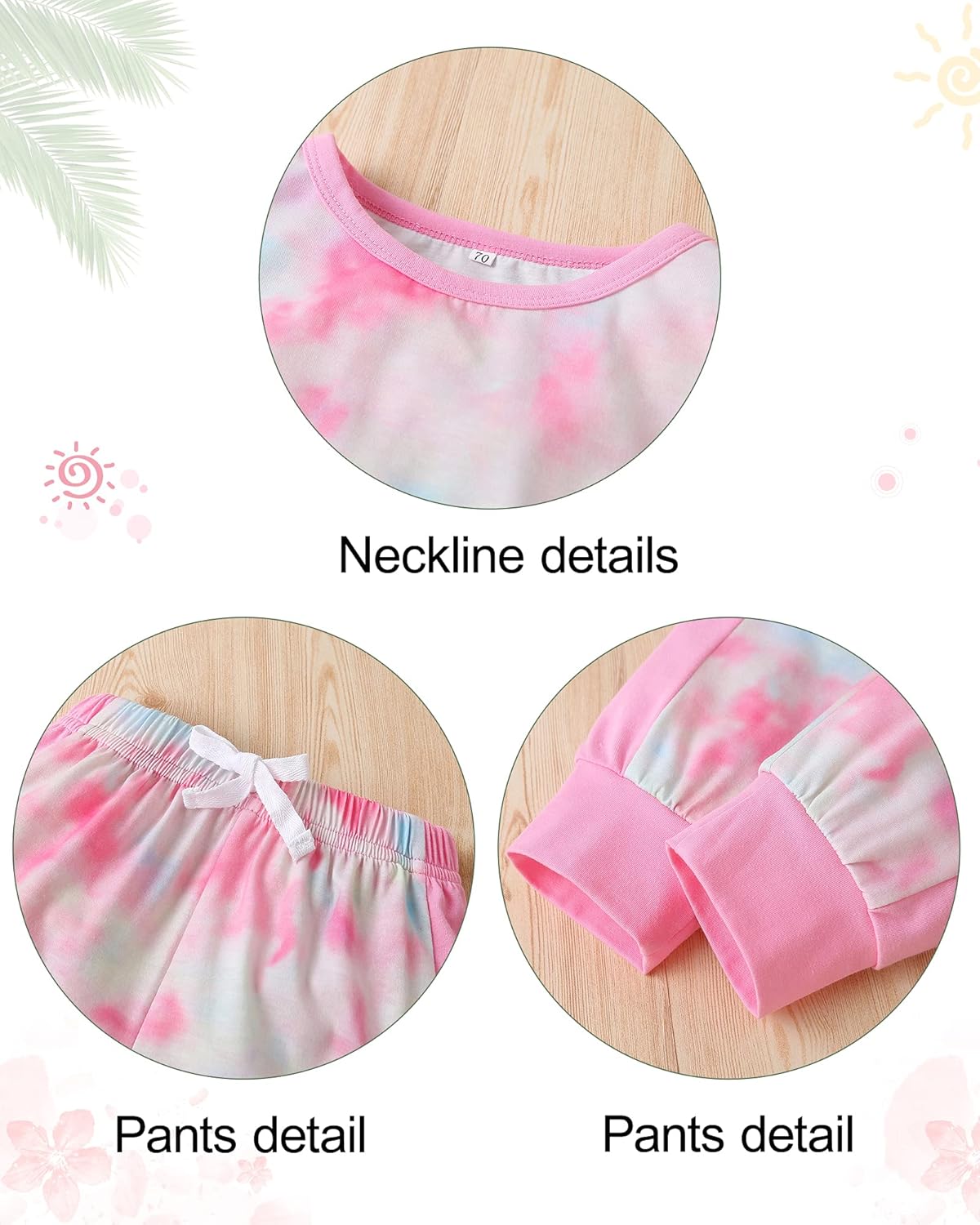 Warme baby sweater set voor meisjes