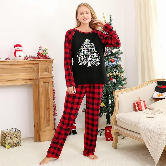 Matching kerst pyjama set — afbeelding 3