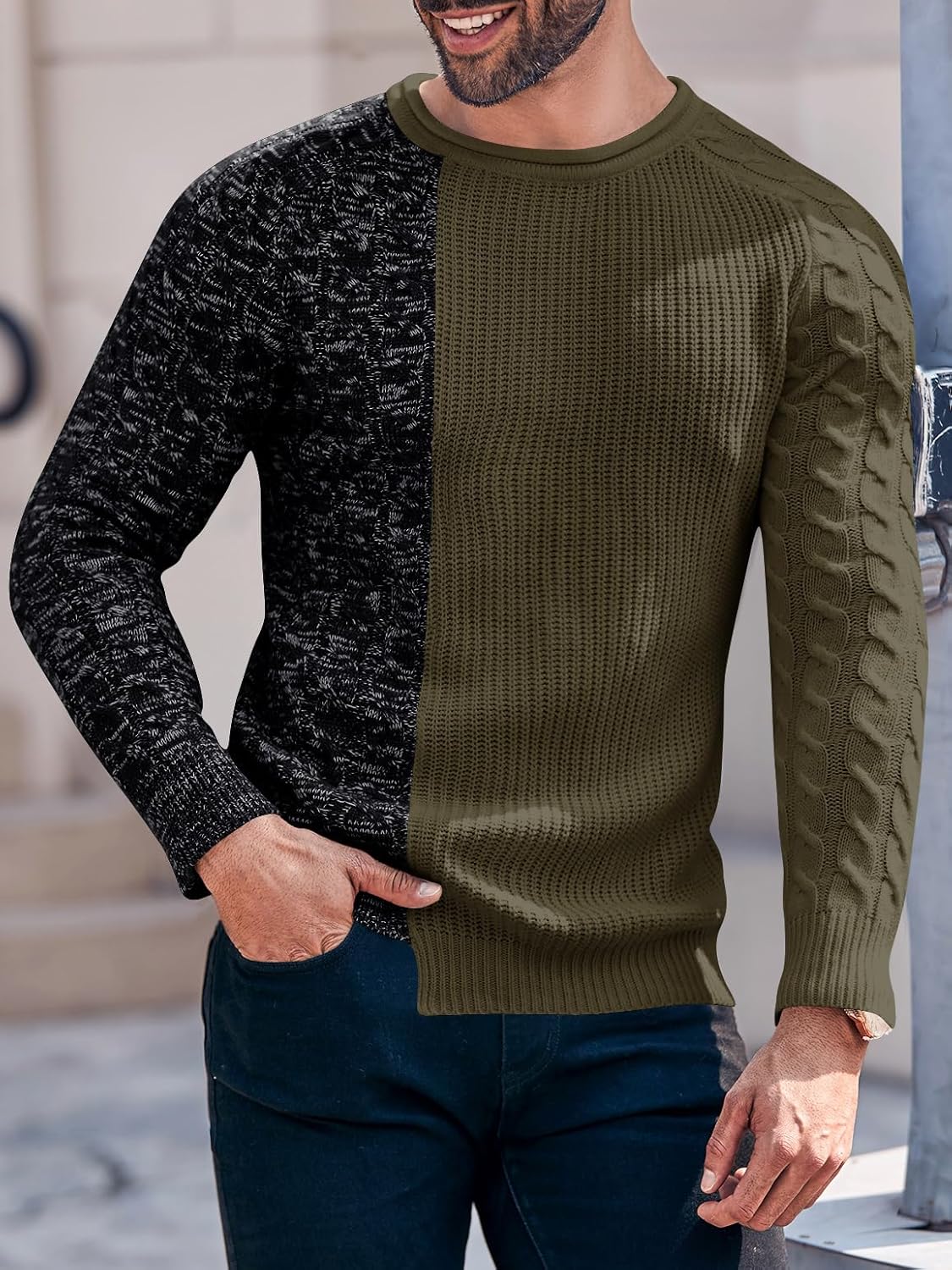 Stoere heren sweater – Noor