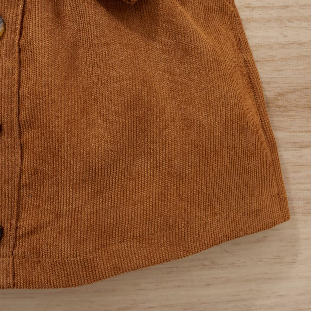 Baby winterset – gebreide coltrui en rokjesset