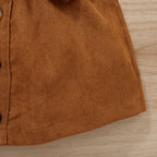 Baby winterset – gebreide coltrui en rokjesset
