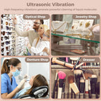 Ultrasone sieradenreiniger 650ml met horhouder