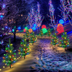 Solar kerstboom padverlichting