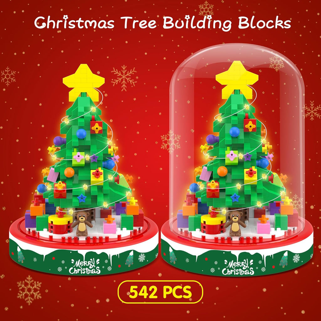 Kerstboom bouwset met LED verlichting