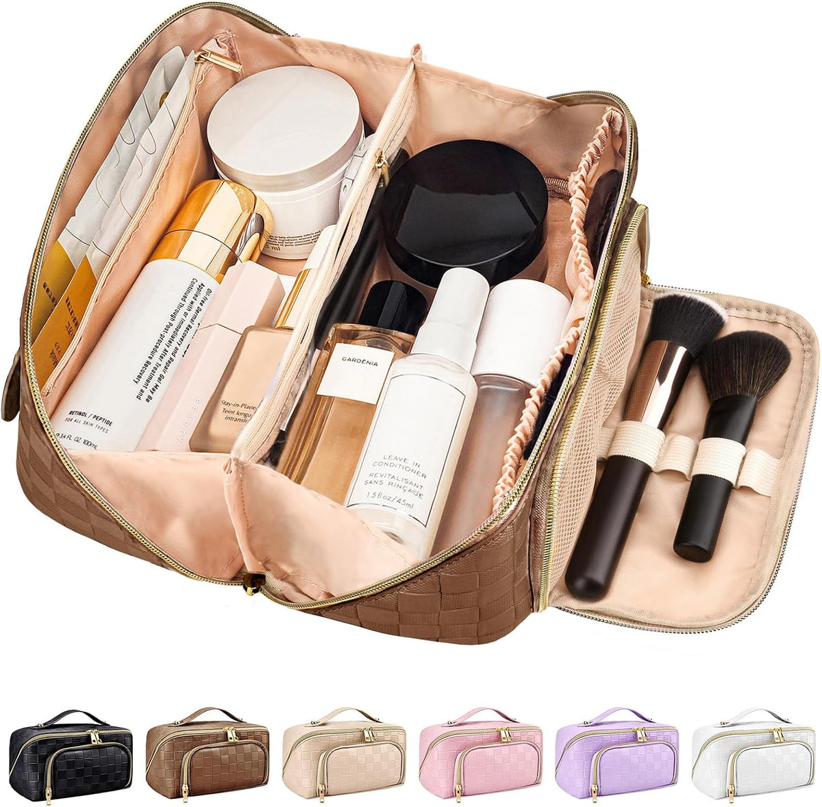 Reistas voor make-up – grote capaciteit
