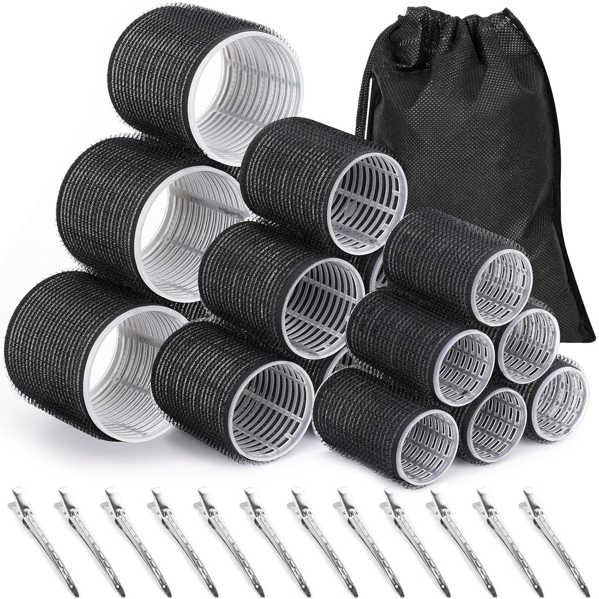 Zelfklevende haarrollen set