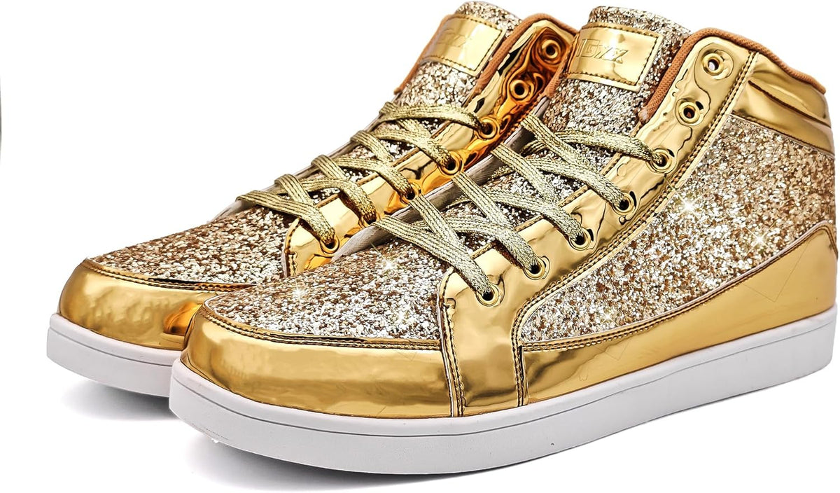 Casual glitter sneakers
