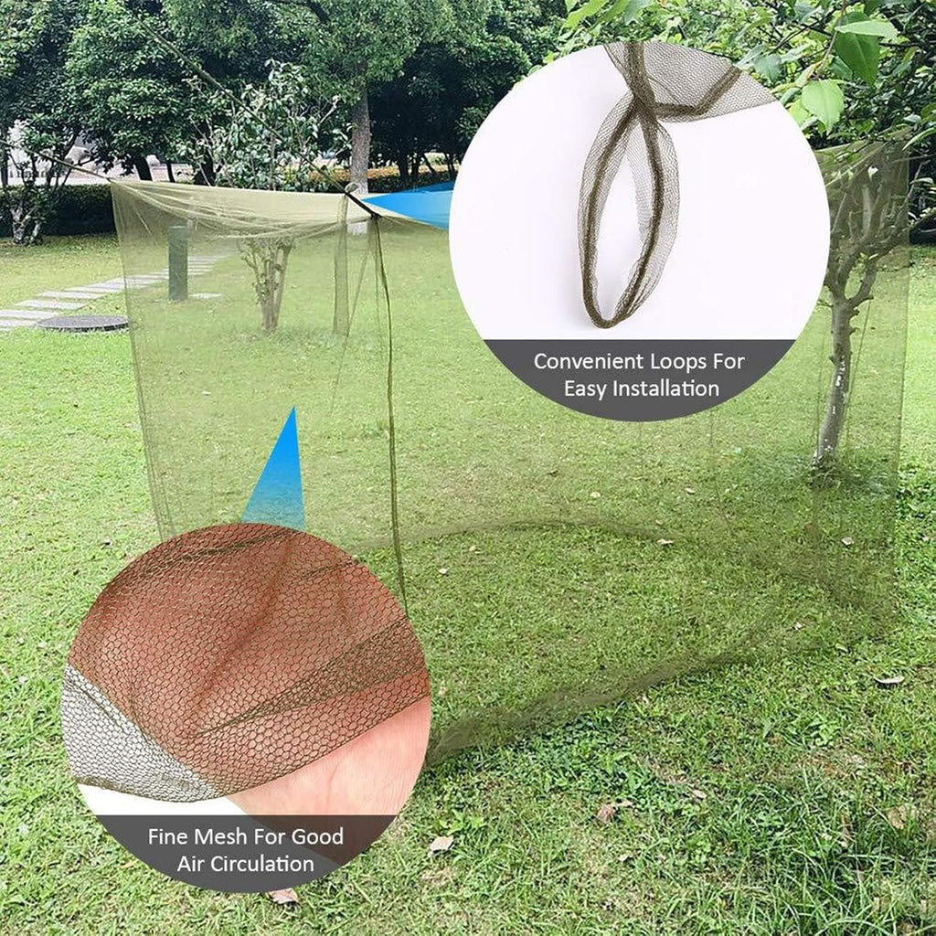Buiten houten rechthoekig vliegnet canopy — afbeelding 32