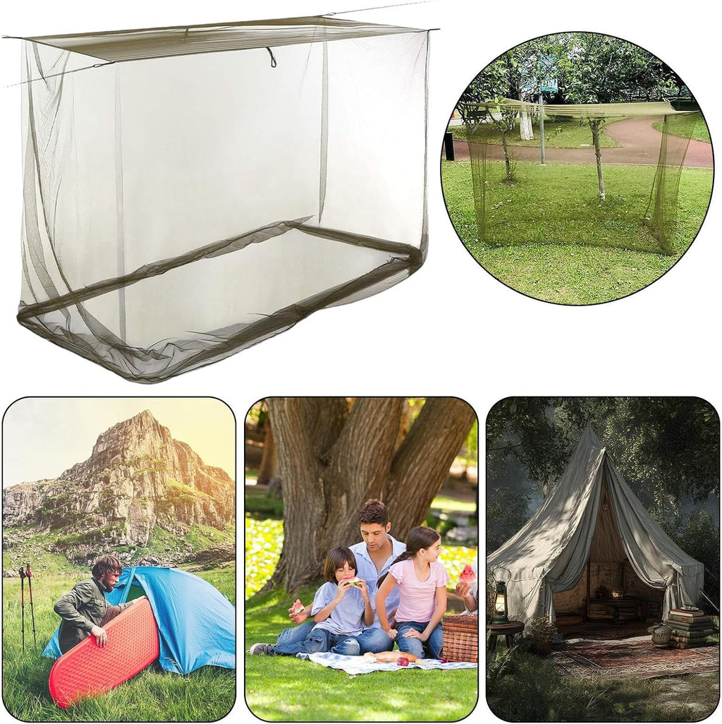 Buiten houten rechthoekig vliegnet canopy