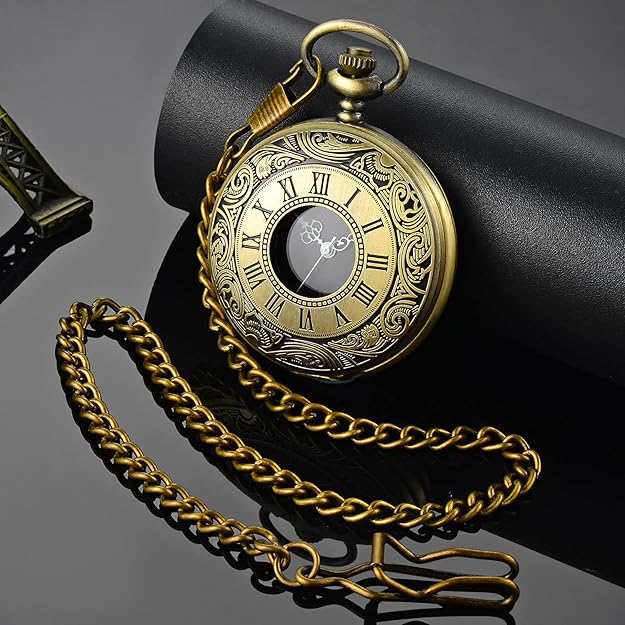 Tijdloze vintage zakhorloge