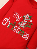 Baby’s eerste kerstoutfit
