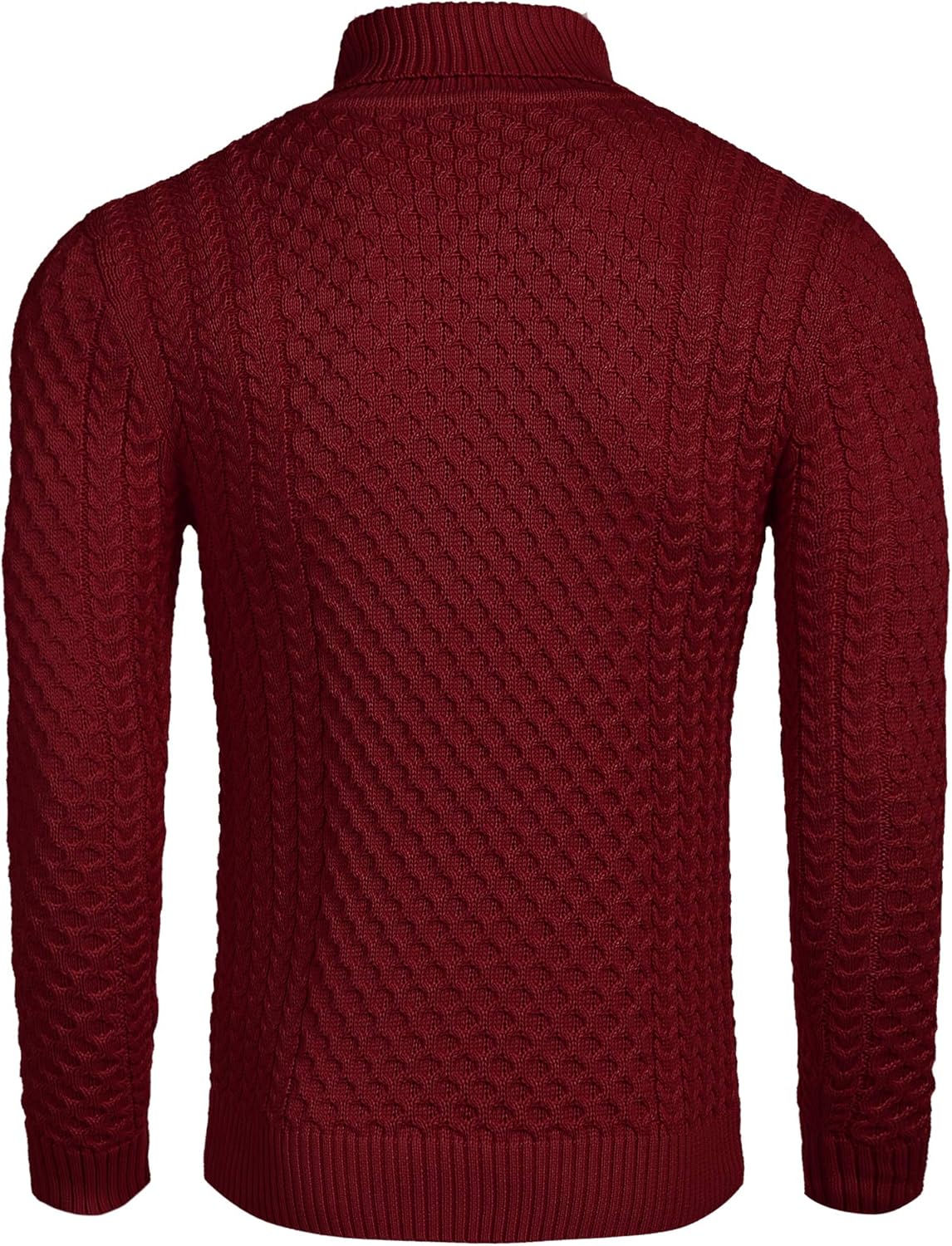 Casual gebreide heren coltrui
