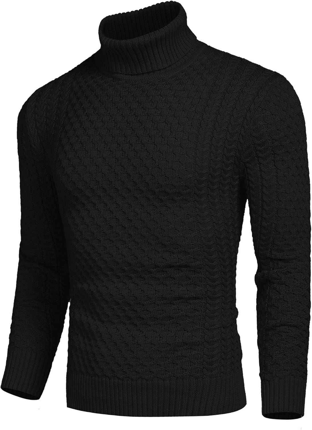 Casual gebreide heren coltrui