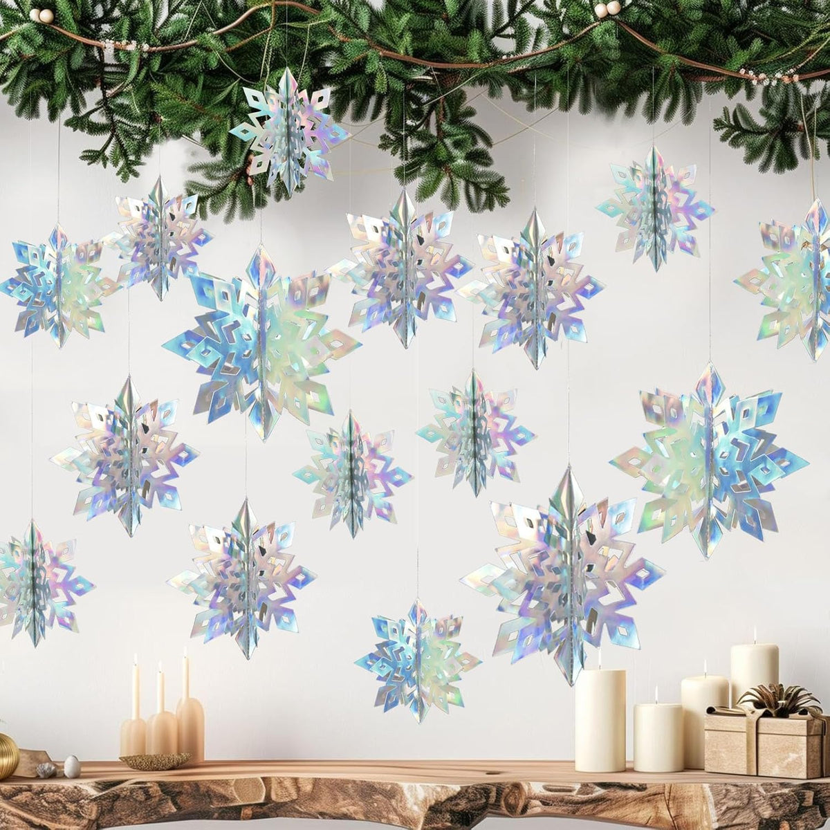 Sneeuwvlok kerstdecoratie