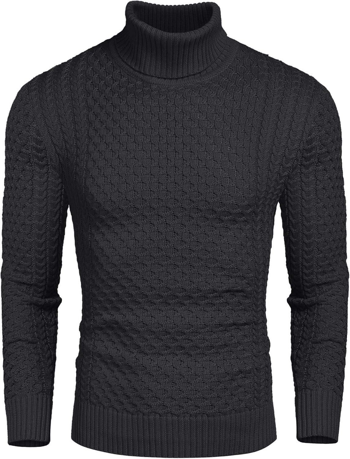 Casual gebreide heren coltrui