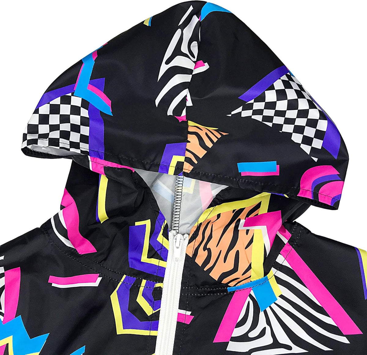 Retro dames windbreaker jumpsuit