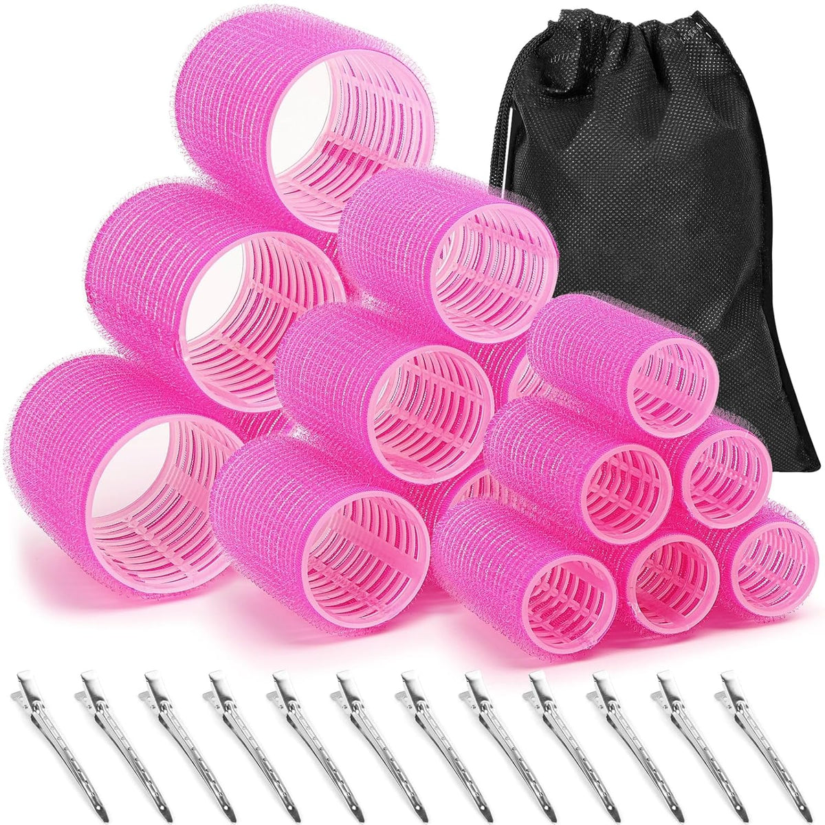Zelfklevende haarrollen set