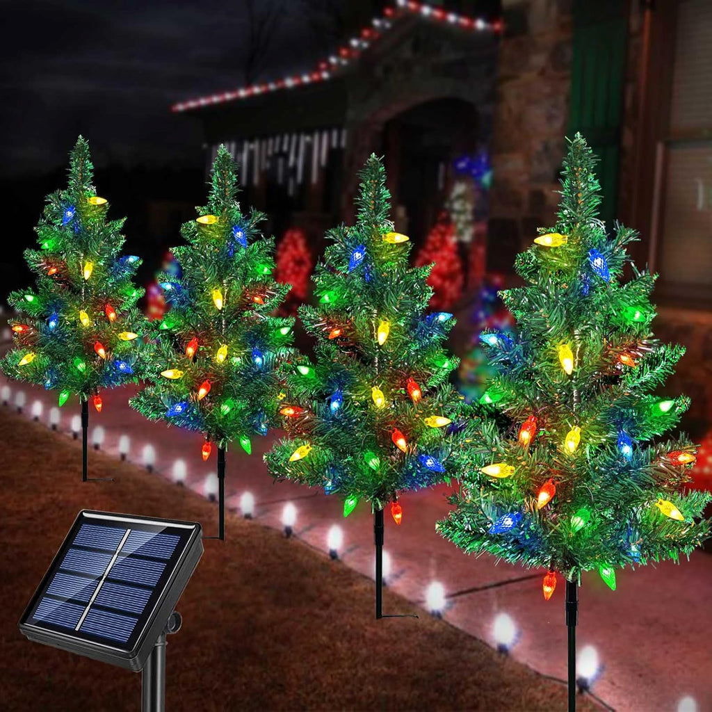 Solar kerstboom padverlichting