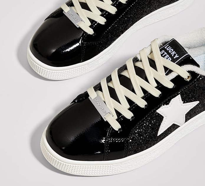 Sprankelende ster glitter sneakers