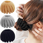 Vogelnest haarclips - set van 3