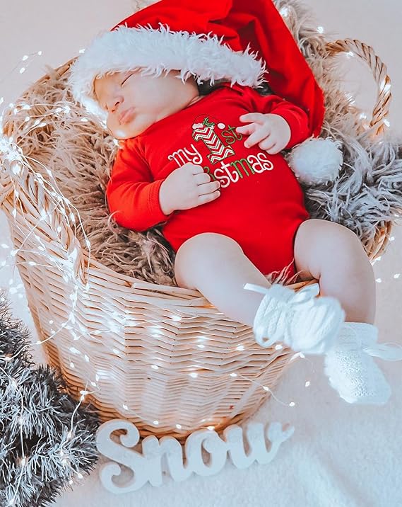 Baby’s eerste kerstoutfit