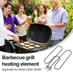 Hoge vermogen RVS grill verwarmingsspoel 2200W voor buiten elektrische BBQ