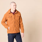 Heren fleece overhemd