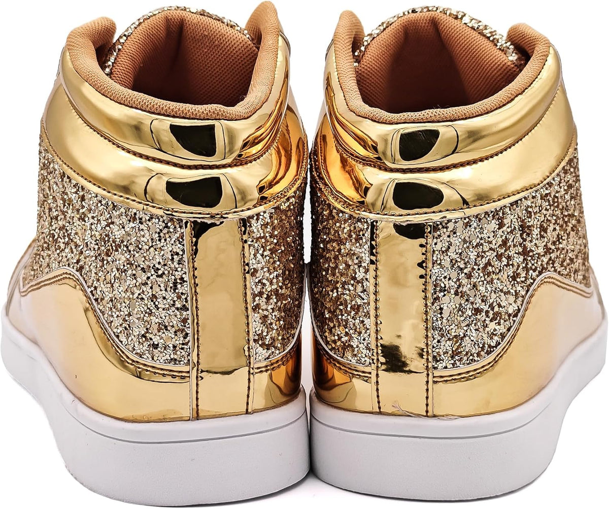 Casual glitter sneakers