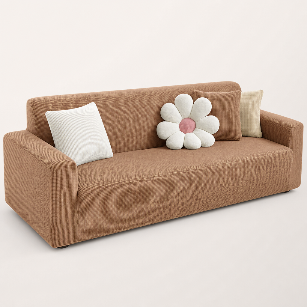 Stretch sofa cover – antislip & wasbaar