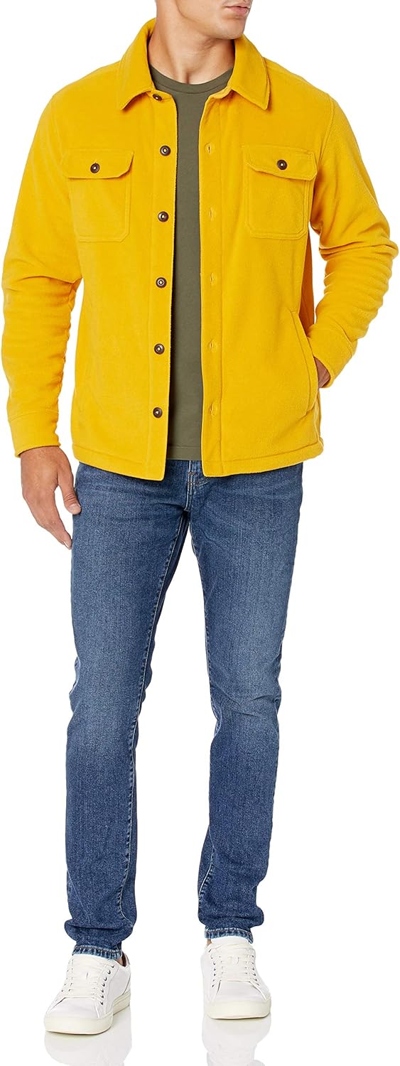 Heren fleece overhemd — afbeelding 10