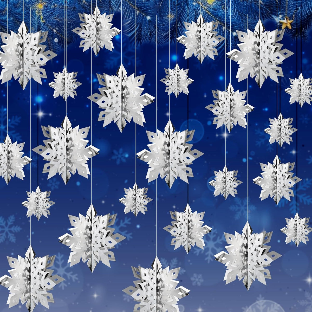 Sneeuwvlok kerstdecoratie