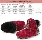 Warme bootie sloffen met memory foam