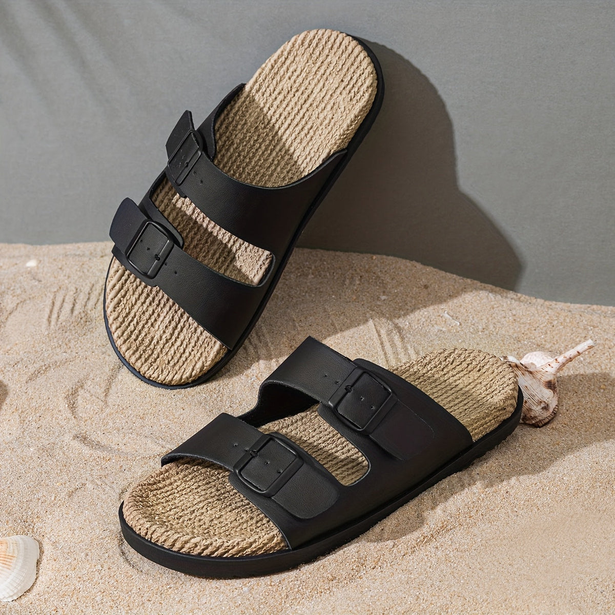 Heren zomer-slippers met verstelbare banden