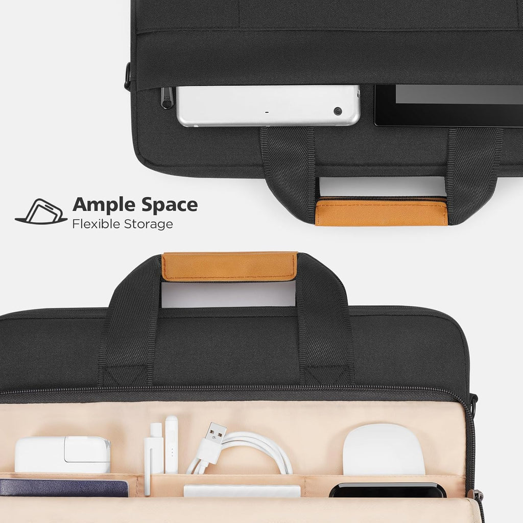 Schoudertas voor laptops met 360° beschermende voering — afbeelding 45