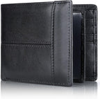 RFID-Blocking leren bifold portemonnee voor mannen — afbeelding 4
